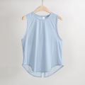 yoga mesh vest women's outerwear quick-drying clothes, running sports vests, cover-ups, sleeveless gym clothes, summer. 