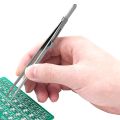 4 Pieces Precision Soldering Tweezer ESD Anti-Static Industrial Electronic Tweezers Tool Set for Jewelry Makeing Craft. 