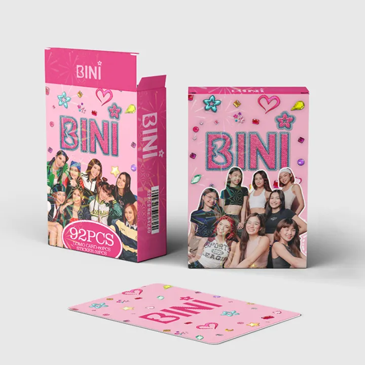 92pcs%20Bini%20Lomo%20Card%20Photo%20Card%20Laser%20Holographic%20Card%20HD%20Printed%20Fans%20Gift%20Aiah%20Colet%20Maloi%20Gwen%20Stacey%20Mikha%20Jhoanna%20Sheena%20JINBING%20-%20Image%204