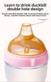 1 Pc 7cm Wide Big Mouth Pacifier 100% Bpa Free Spoon Straw Nipple Gravity Ball Replacement Head For Baby Milk Bottle. 