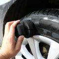 Difutagui Auto Wave Shape Tire Wax Polishing Compound Sponge Tyre Cleaning Sales promotion Sponge ARC Edge Sponge Ideal For Car Cleaning Tool. 