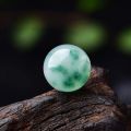 【New arrival】Natural Burmese Jadeite Class A Floating Flower Scattered Beads Floating Blue Flower Jade with Beads DIY Accessories Men's and Women's Bracelet Necklace. 