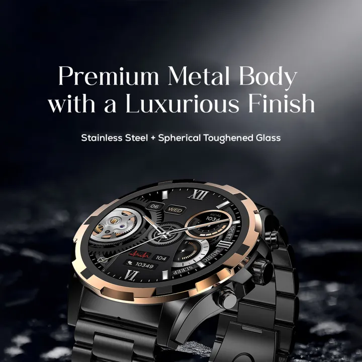 Ultima%20Magnum%20E500%20Luxury%20Smartwatch:%201.43%E2%80%9D%20TRU%20AMOLED%20Screen,%20Ultima%20Fit%20App,%20Stainless%20Steel%20&%20Free%20Leather%20Straps,%20Bluetooth%20Calling,%20Advanced%20Health%20Suite,%20100+%20Sports%20Modes,%20IP68%20Rated%20Smart%20Watch%20-%20Image%204