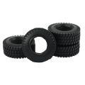 NAMUNY 4PCS 75MM 1.55Inch Tires Tyre for RC Crawler Car Axial Jr 90069 D90 CC01 LC70 MST JIMNY. 