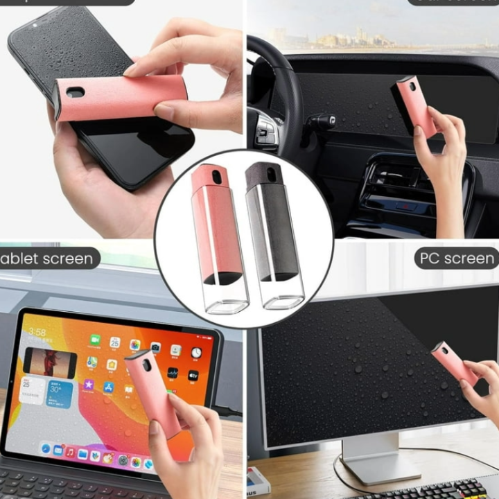 Screen Cleaning Spray – Safe & Streak-Free Cleaner for Laptop, Mobile, TV & Monitor Screens – Anti-Dust, Anti-Fingerprint & Smudge-Free Solution