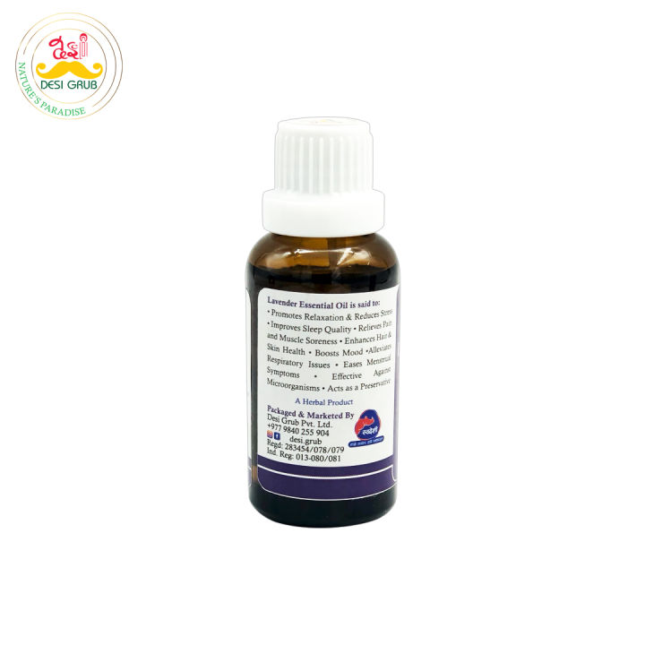 Desi%20Grub%20Lavender%20Essential%20Oil%2030ml%20%7C%20Calm,%20Relaxation%20-%20Image%203