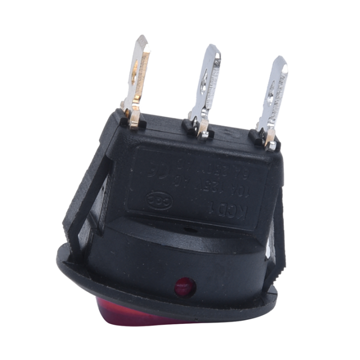 FORIDE%204X%20Rocker%20Switch%20Bipolar%20ON%20OFF%20Red%203%20Pins%20220V%20-%20Image%202