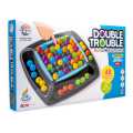 RATNA'S Double Trouble Colourful Rainbow Ball Matching Board Game for 2 to 4 Players Family Game. 