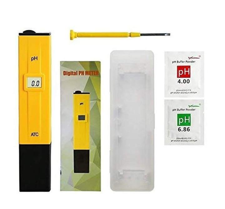Digital Pen Type PH Meter for Water Testing (PH Meter with Calibration Accessories)