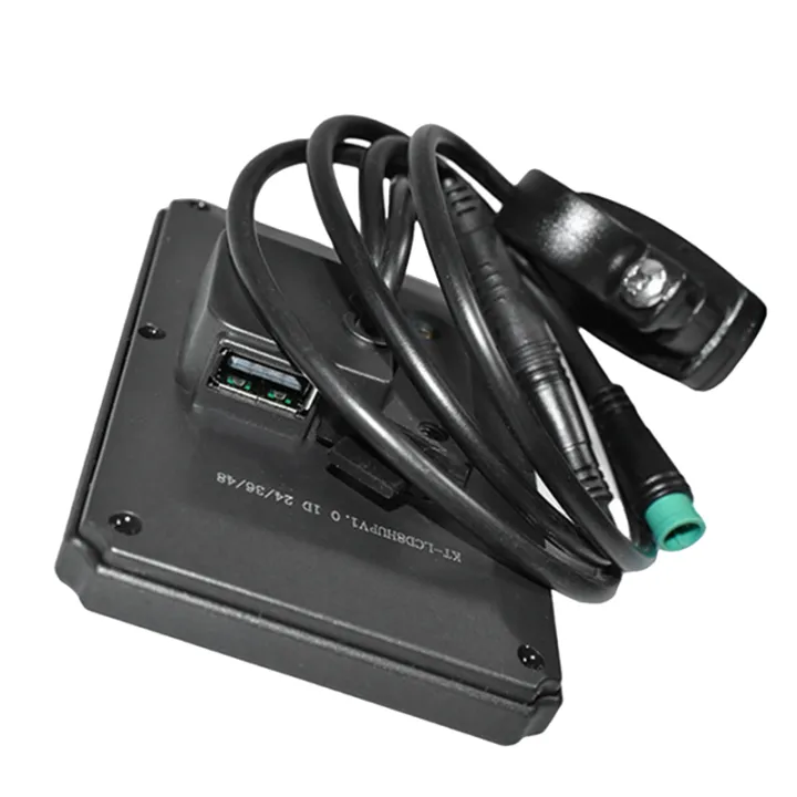 Electric%20Bicycle%20Display%20Waterproof%20Connector%20with%20USB%20Electric%20Bicycle%20Bike%20Display%20-%20Image%202