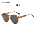 DISICHEN Profesional VIVIBEE Gothic Transparent Women Vintage Square Sunglasses 90s Round Sun Glasses 2024 Trending Products UV400 Men Shades. 