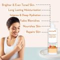 WishCare Multi-Vitamin Brightening Body Lotion - 5% Vitamin C, 5% Niacinamide(B3), Panthenol(B5), Vitamin E, Turmeric & Kakadu Plum - For Men & Women - 200 Ml. 
