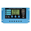 30A 20A 10A solar charging controller 12V 24V automotive solar panel controller. 