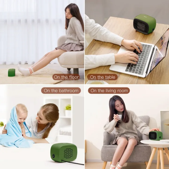 BASEUS%20Warm%20Little%20Fan%20Heater%20Small%20Warm%20Air%20Conditioning%20-%20Green/EU%20Plug%20-%20Image%205