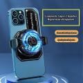 Monologuee 1Pcs Mobile Phone Cooling Plate Compatible Magnetic/ Back-clip Radiator Universal Mini Game Cooler Expand Area Radiating Sticker. 