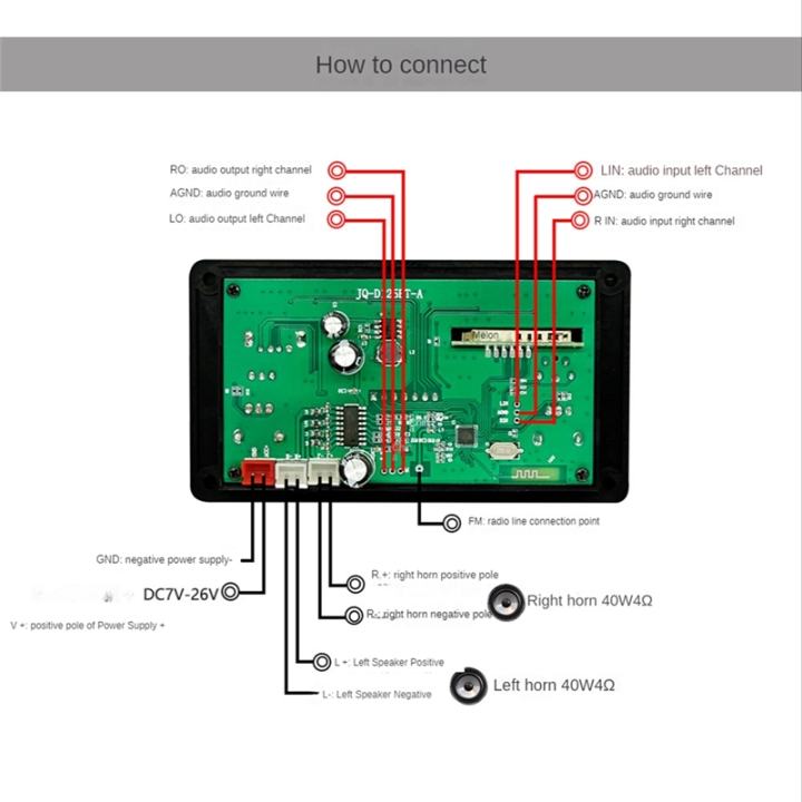 MP3%20WMA%20Decoder%20Board%20Wireless%20Bluetooth%205.0%207V-25V%20Decoder%20Car%20MP3%20Player%20USB%20Record%20Module%20FM%20AUX%20Radio%20for%20Speaker%20-%20Image%208