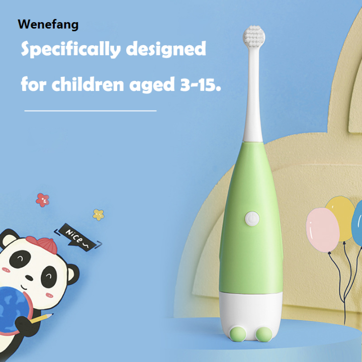 Wenefang%20Children%20Electric%20Toothbrush%20Soft%20Bristles%20Cute%20Little%20penguin%20Cartoon%20Replace%20Brush%20Head%20Baby%20Kids%20Dental%20Oral%20Hygiene%20Care%20-%20Image%204
