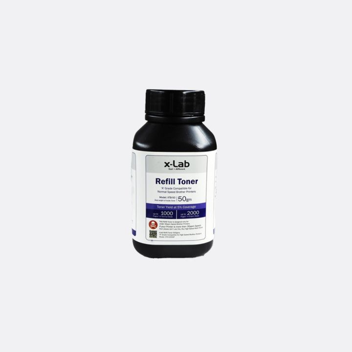 xLab 50gm Toner Refill for Brother Laser Printer (all Models)