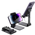 Desktop Mobile Phone Holder Mount Stand Flexible Foldable Portable. 