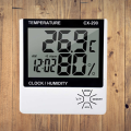 CX-290 Digital Indoor Clock/ Humidity Hygrometer Thermometer Humidity Meter Large LCD Display. 