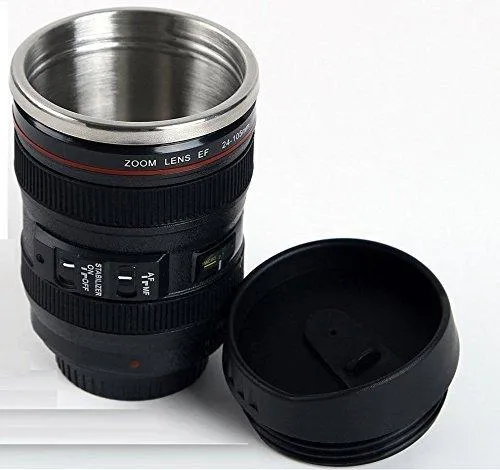 Camera%20Lens%20Plastic%20Coffee%20Mug%20With%20Lid,%20Black%20-%20Image%204