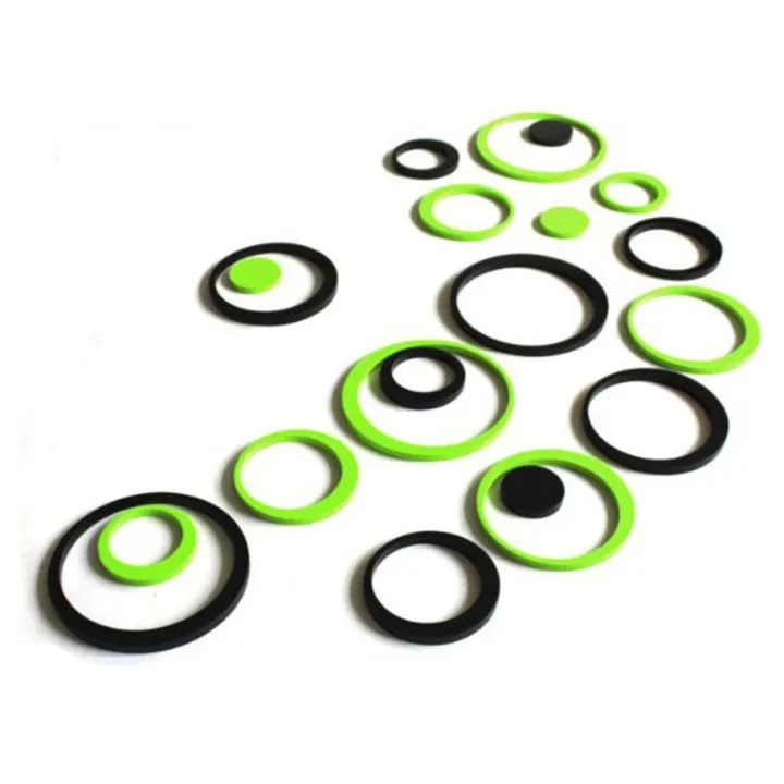 5PCS/Set%20DIY%20Wall%20Art%20TV%20Background%203D%20Circles%20Wall%20Stickers%20Mural%20Round%20Decals%20-%20Image%204
