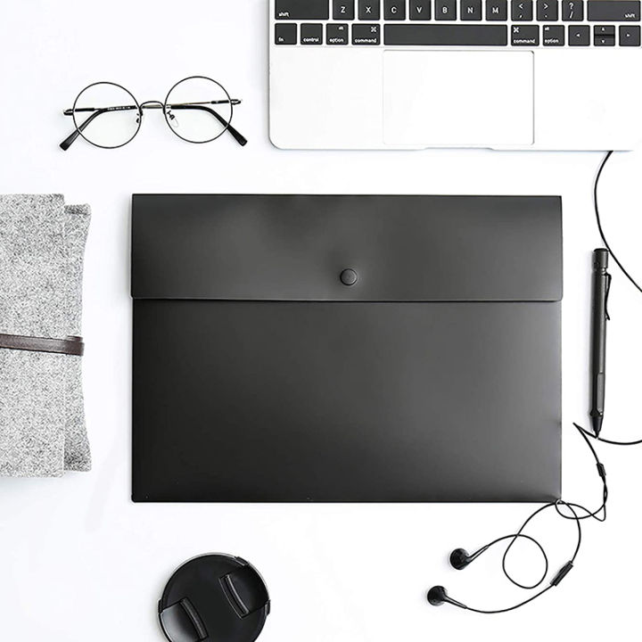 OUMERY%205%20Folder%20Folder%20Pocket%20Plastic%20Envelope%20Flat%20File%20Letter%20Organizer%20with%20Snap%20Closure%20A4%20Letter%20Size%20-%20Image%204