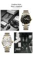 POEDAGAR 836 Men Watch Fashion Business Luxury Clock with Date Week Men's Sport Watches Waterproof Luminous For Male. 
