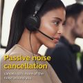 Jabra Evolve2 40 USB-A Wired Stereo Noise-Cancelling Headset. 