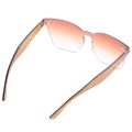 Hot Fashion sunglasses women Summer Rimless Square Shades Sun glasses Eyewear Luxury Sunglasses woman. 