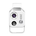 200X Magnification Microscope Lens with CPL Mobile LED Light Mini Pocket Macro Lenses for All Smartphones White. 