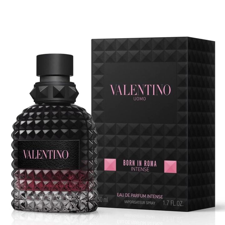 Valentino Uomo Intense Born In Roma Eau De Pafum For Men Imported From France 100ml