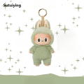 Sutuiying Cute For Labubu The Monsters Doll Blind Box Heart-Moving Macaron Original Mokoko Anime Figures Guess Bag Hanging Pendant Gift. 