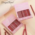 Cameo Brown Lip Stick Lipliner Pencil 12-color Set Draw Outline The Lip Line Pen Matte Long-lasting Lipstick Pink Velvet Makeup. 