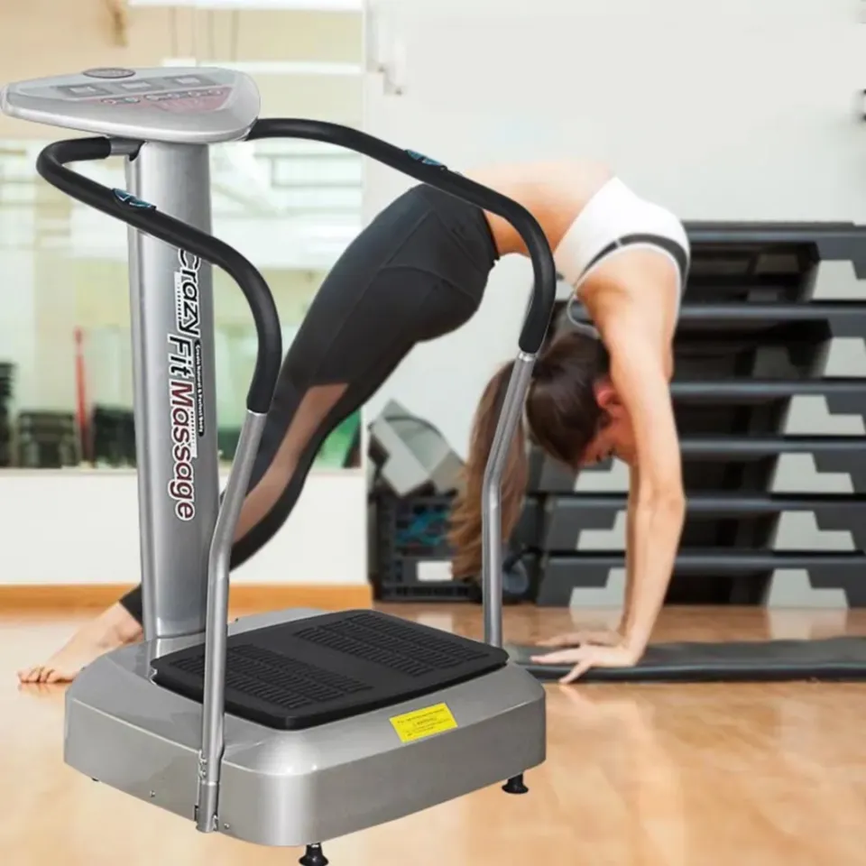 Crazy Fit Massage Vibration Plate Exercise Machine Body Slimming Machine  Full Body Shape Massager for Fat Burning Weight Loss Home Gym Equipment -  Smartgallery | Daraz.com.np