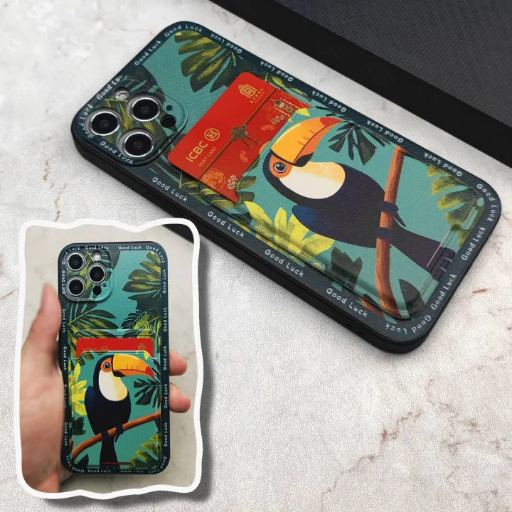 Waterproof%20Full%20wrap%20Phone%20Case%20For%20VIVO%20Y53S%205G/IQOO%20Z5X/T1X%20Cartoon%20Card%20bag%20Dirt-resistant%20protective%20Graffiti%20TPU%20-%20Image%202
