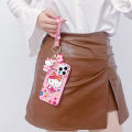 Hello Kitty Casing iPhone 16 Plus 16 15 Pro Max 15 Pro Phone Case iPhone 15 Plus 15 14 Pro Max 14 Pro Phone Cover Cartoon Hello Kitty 3D Dolls with Strap Lanyard. 