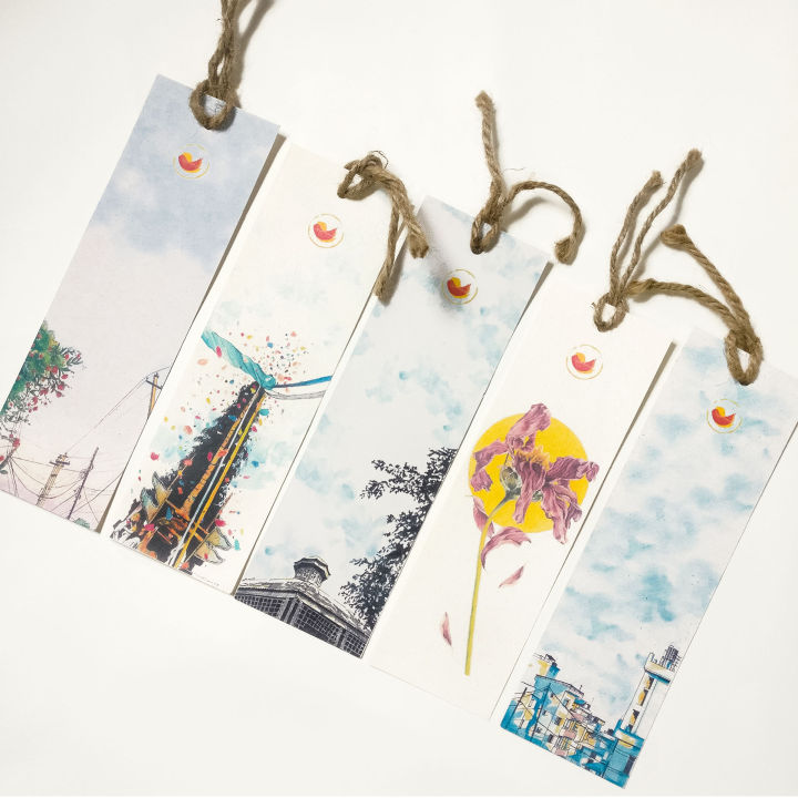 Nibhaa%20Art%20Bookmarks%20-%20Set%20of%205%20Different%20Artworks%20-%20Image%202