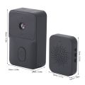 ARELENE Tuya Smart Doorbell with HD Night Vision WIFI 2-Way Intercom Real-Time Viewing for Home Security System Black. 
