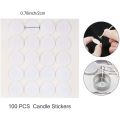 Candle Making Kit,DIY Candles Craft Tools with 8x Colors Wax Candle Dye,100x Candle Wicks,100x Candle Wicks Sticker. 