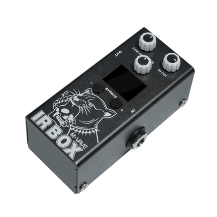 Sojhoop IR Box Guitar Effect Pedal with IR Cab Impulse Response Cabinets Speaker Simulator XLR Output Port DC 9V Guitar Pedal