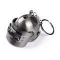 New Pubg Gas Jet Lighter Three Level Helmet Lighter Keychain. 