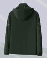 Men Single Layer Water-Resistant Stretchable Windcheater for Summer with UV Protection (XL-5XL). 