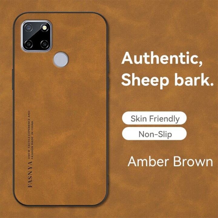 For Realme C12 Casing Hard TPU Silicone Bumper Shockproof Phone Case Cover