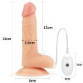 7'' Vibrating Easy Strapon Set (Sex Toy) -LV715115. 