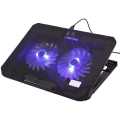Laptop Cooler With Dual Fan And Led Light. 