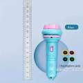 Popular Toys 32 Mode Cartoon Childrens Projection Flashlight Mini Projector Baby Early Education Puzzle Enlightenment Toy. 