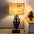 Metal Rustic Farmhouse Table Lamps - 35" Tall Shade for Living Room Bedroom House Bedside Nightstand Home Office Family. 