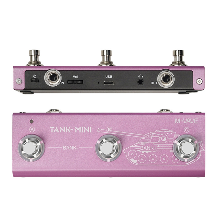 TANK%20MINI%20Guitar%20Bass%20Multi-Effects%20Pedal,%20Adjustable%20-%20Image%208