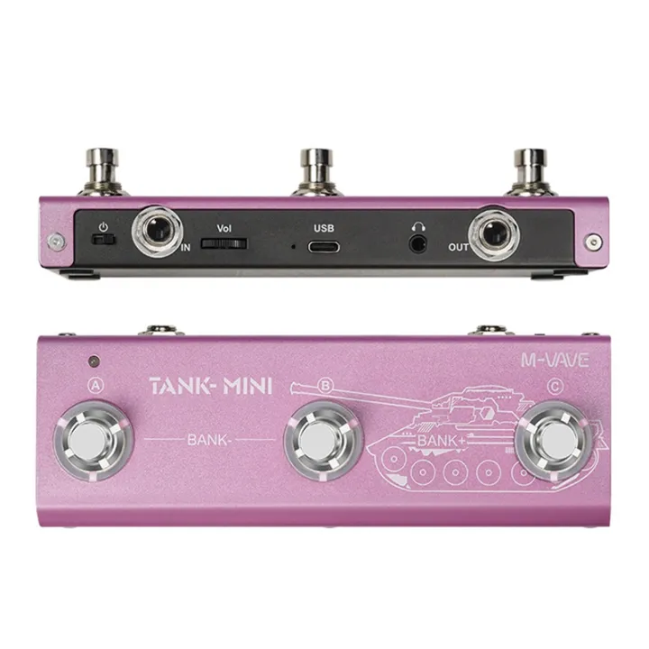 TANK%20MINI%20Guitar%20Bass%20Multi-Effects%20Pedal,%20Adjustable%20-%20Image%208